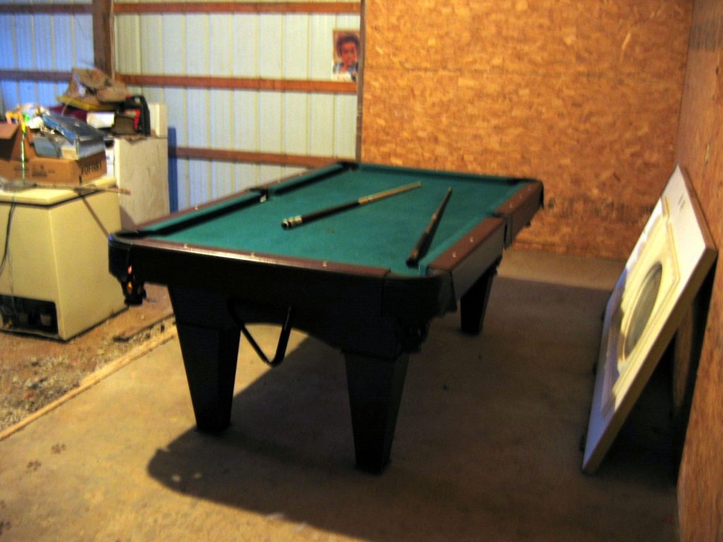 How to Build a Pool Table