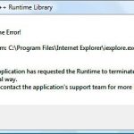 How to Fix Runtime Error
